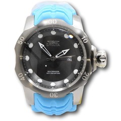 Invicta Venom Sea Dragon Cold Grey Men’s 54mm Swiss Quartz 1000M WR Watch 45500