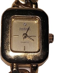 Joan Rivers XXV Double Wrap Curb Link Wrist Watch Bracelet Choker Necklace 14″