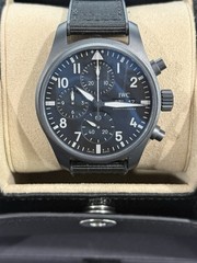 IWC Pilot’s Chronograph 41 Top Gun IW388106 Black Dial 41MM Men’s Full Set 2026