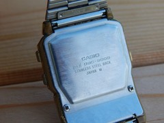 Vintage Casio Data Bank Calculator Alarm Digital Watch DBC-600G module 563 JAPAN