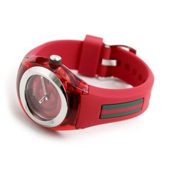 Gucci Sync L YA137303 Women’s Quartz Red Tone Watch – Retail Price $670