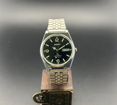 Vintage Seiko Automatic 6309A Japan Made Men’s Wrist Watch, Day/Date