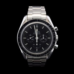 Omega Speedmaster Professional Moonwatch | 1498/840 Bracelet | 42mm Black Dial |