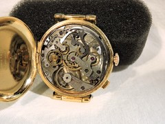 Monopusher Chronographe MORROW HAUX D FONDS Landeron Hahn BASE 30 PULSATIONS WW2