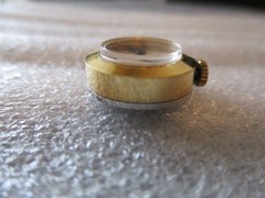 BUCHERER WOMENS INTERCHANGEABLE WATCH MANUAL-5 BANDS+3 RINGS-RUNS GREAT/ACCURATE