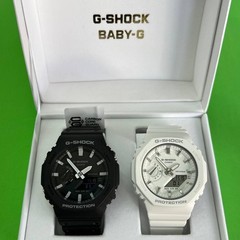 New with CASIO G SHOCK GA 2100 1AJF GMA S2100 7AJF Pair Watch for Men and Women