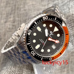 Tandorio 41MM 200M Waterproof NH35A Automatic Men Diver Watch Unidirectional