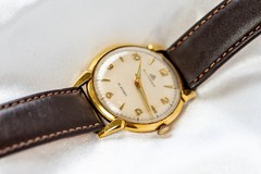 18kt solid yellow gold Bucherer men’s wrist watch