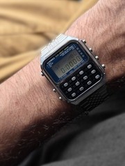 Vintage Rare Casio CA-901 Calculator Alarm Digital Watch Japan Men’s Collectible