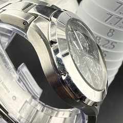 Mens Guess Waterpro G10178G Watch 42mm Black Dial Stainless Bracelet ***Nice***