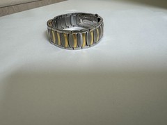 NOS Ladies Pulsar by Seiko VC10-X065 two-tone stainless steel watch 19mm