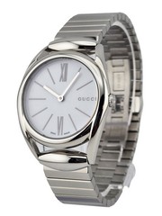 Gucci Horsebit White Dial Stainless Steel Women’s Watch – YA140505