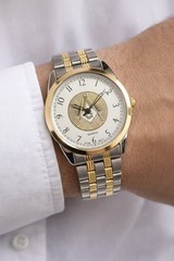 Men’s Masonic Two-Tone Wristwatch – Square & Compass