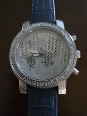 Techno Master Diamond Watch TM-2081 Used
