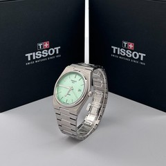 Tissot PRX 40mm Stainless Steel Light green Dial Men’s Watch T137.410.11.091.01