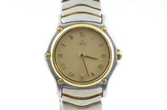 Ebel Sport Classic Ladies Watch Steel/750 Gold 1057901 Beautiful Condition 2