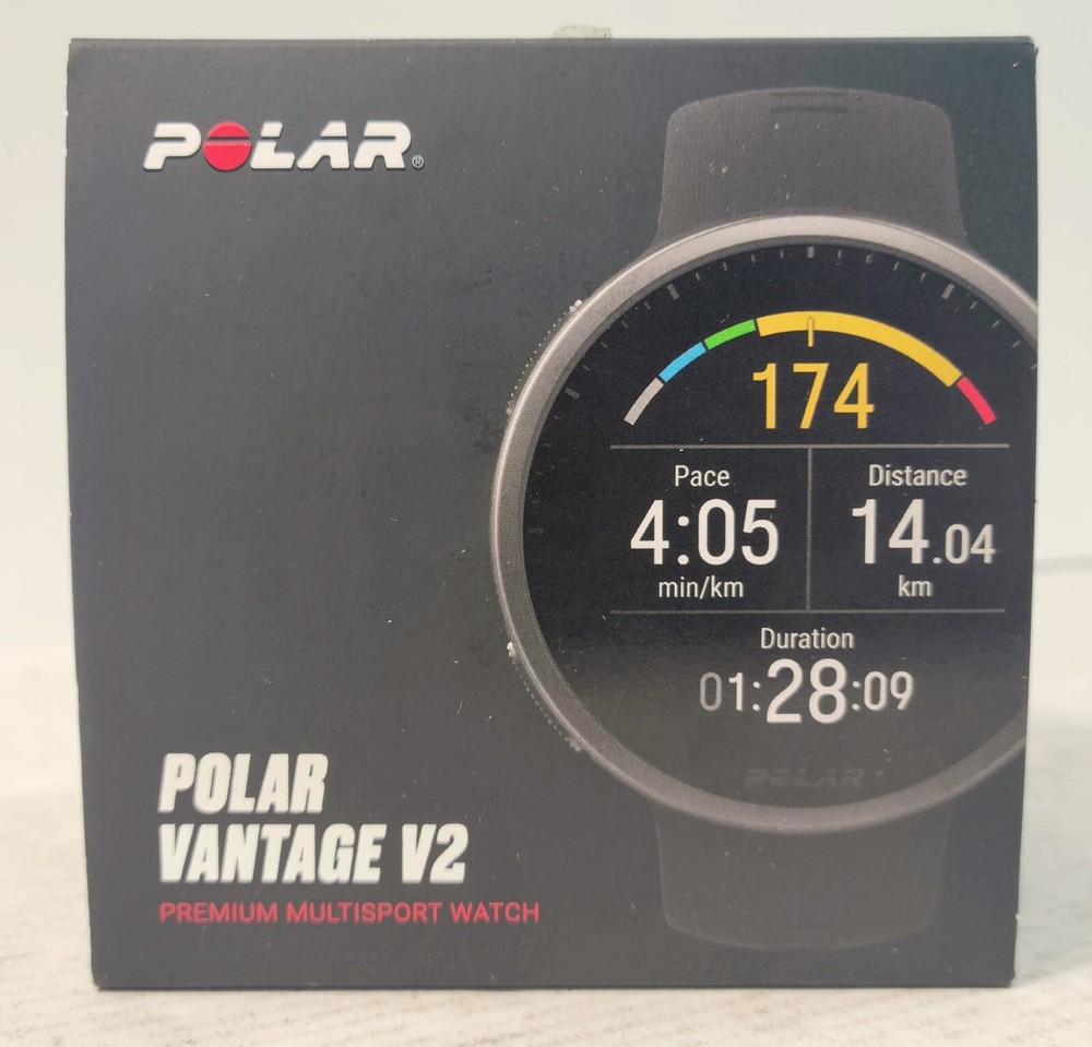 Polar Vantage V2 Premium Multisport Black (M-L) 90082710 Watch