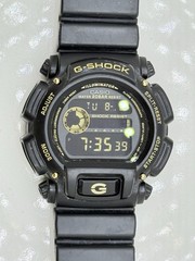 CASIO G-SHOCK DW-9052 (Mod 3232) Classic Black Quartz Digital Watch Negative