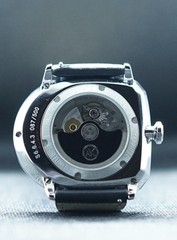 Atowak Ettore Wandering Hour Navy Blue Watches Men’s Watch
