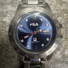 Vintage Fila Sports Watch Quartz Rare screw down bezel SPARES REPAIR