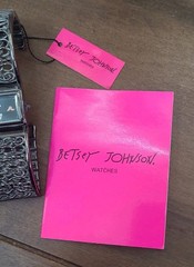 Betsey Johnson Skull Watch Chain Link Cuff Crossbone Rhinestones Y2K Vintage BOX