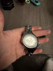 Vintage Nike Triax Metal Steel Watch Hype Y2K Retro Chrome With Box