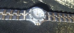 Luicen Piccard Dufonte Mineral Crystal Two-Tone Women’s Watch 70359