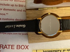 U.S. Commemorative Gold Eagle 14k Gold Watch US Twenty Dollar Coin 14kt With COA