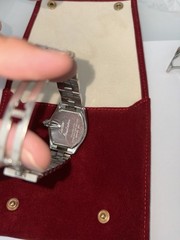 CARTIER Roadster white Dial Roman Numeral Stainless Steel Ladies Watch – 2675