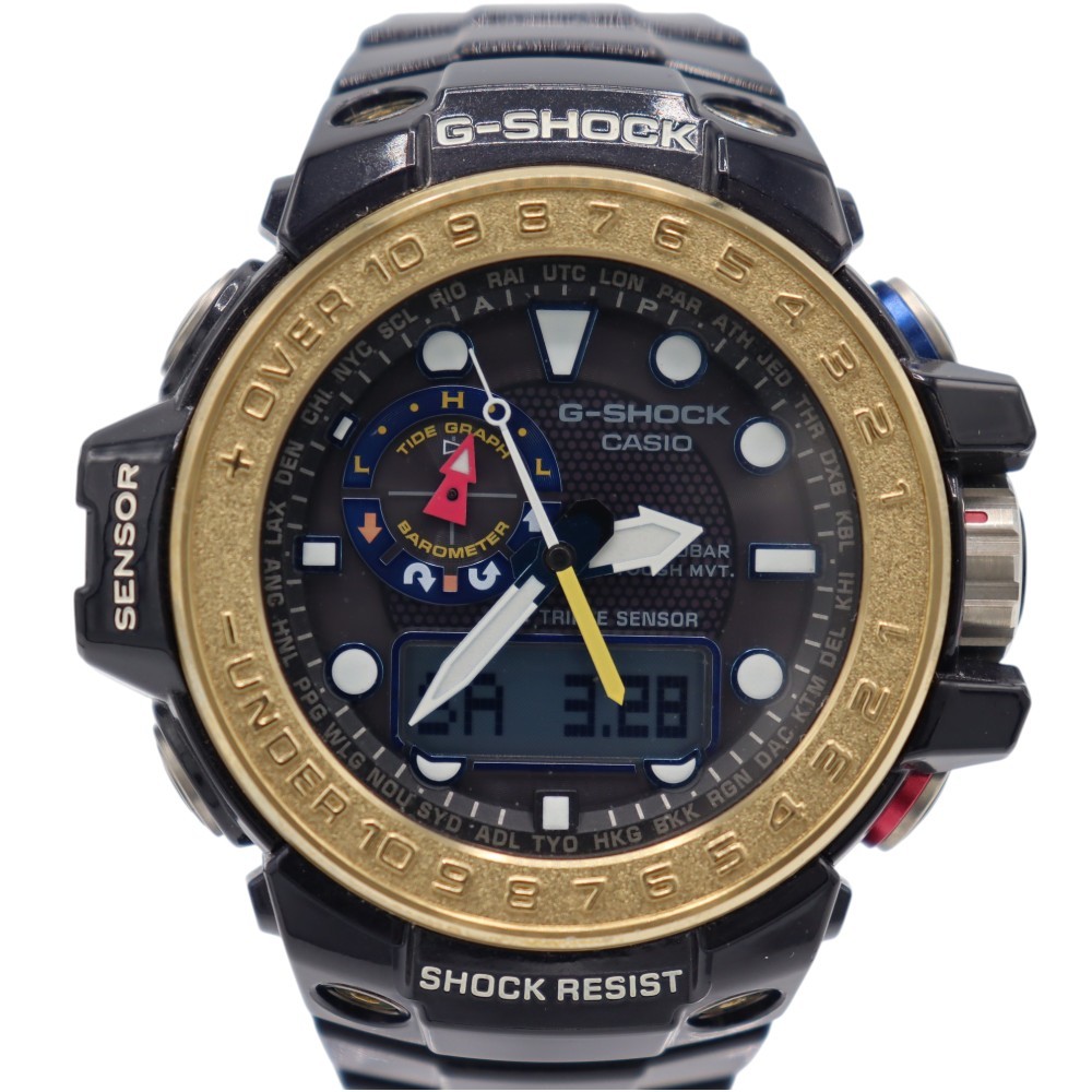 Casio G-SHOCK GWN-1000F-2AJF Stainless Steel 16.0mm Box and Papers #KNW2300
