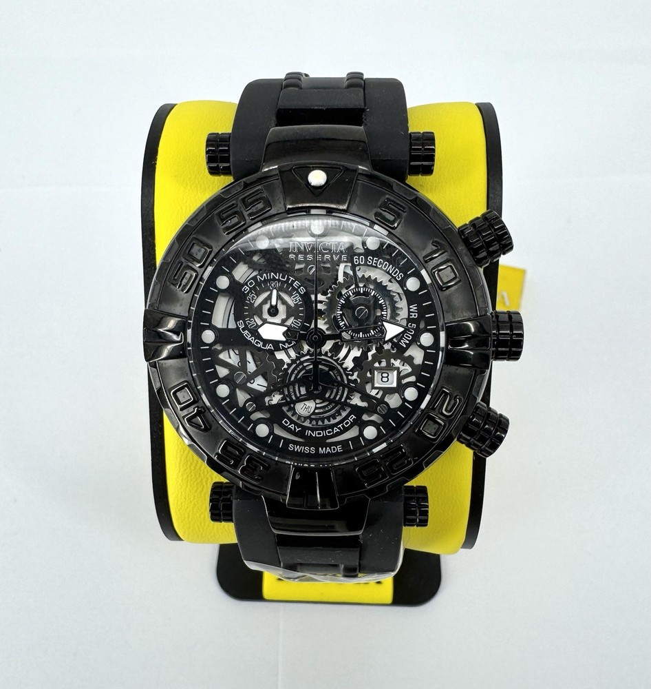 Invicta Reserve Sub Aqua Noma I Day Date Quartz Chronograph Watch No. 19001