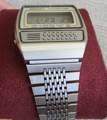 Vintage Seiko C359 Calculator Watch