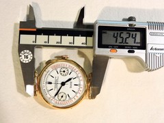 Monopusher Chronographe MORROW HAUX D FONDS Landeron Hahn BASE 30 PULSATIONS WW2
