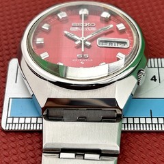Vintage 1973 Seiko 5 Actus SS 6106-8680 On Original Bracelet – Proof Of Service