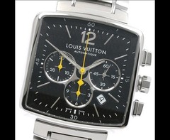 LOUIS VUITTON Speedy Q212G Chronograph Black Dial Automatic Men’s Watch_954076