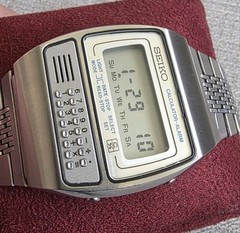 Vintage Seiko C359 Calculator Watch