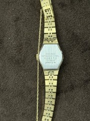 Seiko Women’s mechanical manual wind Wristwatch Gold Tone Bracelet gold Dial
