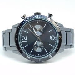 FMD FMDMC520 Black Tone Quartz Analog Men’s Watch Sz. 7 3/4″ New Battery