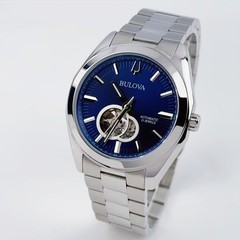 Bulova Surveyor 96A275 Men’s Automatic watch Blue Dial Stainless Steel 42mm