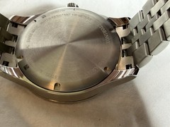 Victorinox Swiss Army Men’s Watch 40mm Silver Tone SS Bracelet Quartz 241801