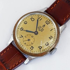 Rare GUB Glashutte cal. 28 Q1 vintage 1950s mechanical Men’s watch A Lange Söhne