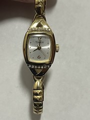 Timex Women’s Watch Quartz Cocktail Gold Tone With Stones