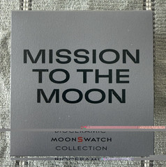 Swatch x Omega MoonSwatch Mission to the Moon – FULL SET – 2 OFFICIAL STRAPS