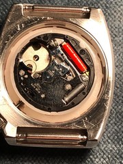FOSSIL Watch jr -8309 Round Dial, Red 1 jewel Rhonda Swiss Parts – PARTS REPAIR
