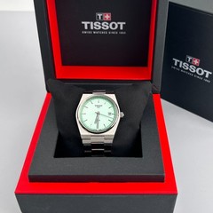 Tissot PRX 40mm Stainless Steel Light green Dial Men’s Watch T137.410.11.091.01
