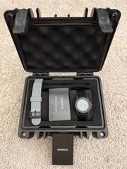 Unimatic X Hodinkee Modello Quattro U4S-C-H Carbon Fiber Automatic Watch Full St