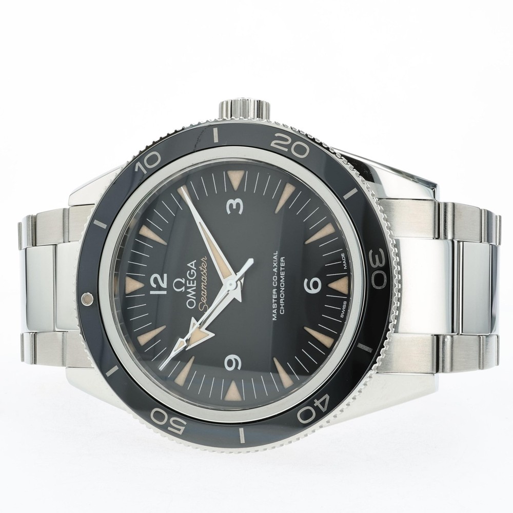 Omega Seamaster 300 Heritage Black Dial Stainless Steel 233.30.41.21.01.001