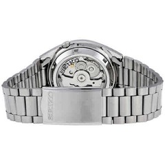 Seiko 5 Automatic Silver Dial Stainless Steel Men’s Watch SNXS73