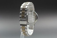 [Exc+5] Yves Saint Laurent 5421-H10040Y Cut Glass Qz Men’s Watch Vintage JAPAN