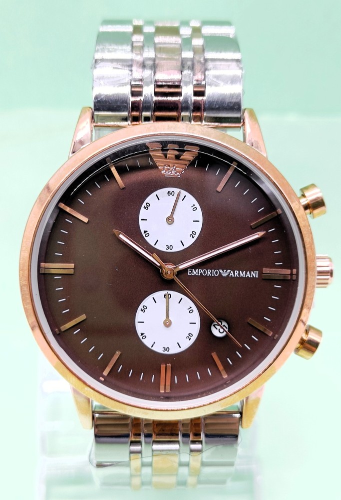 Fabulous Emporio Armani Date Indicator Chronograph Quartz Men’s Wrist Watch